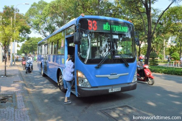 ヒュンダイのエンジンが搭載されるベトナム製のバスも増える