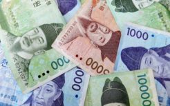 韓国通貨ウォンの紙幣