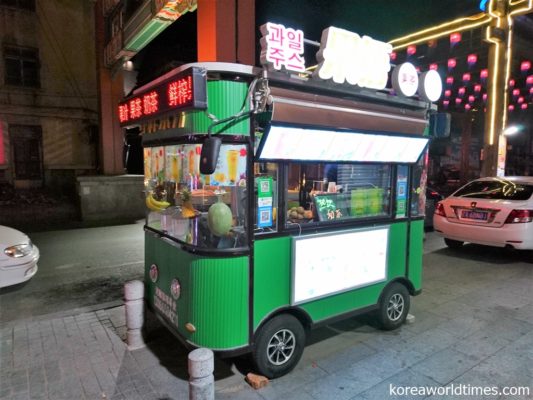 店内飲食禁止。北レスの北朝鮮人スタッフが闇配達？