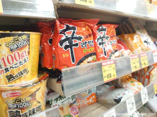 韓国から世界へ620億円分のインスタント麺を輸出