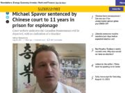 懲役11年マイケル・スパバ氏へ言い渡される 中国SNSは批判炎上