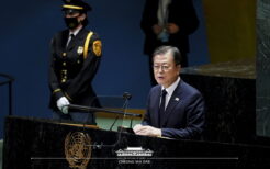 国連総会で演説する文在寅大統領