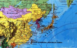 日本海とトンヘが併記されるドイツの世界地図