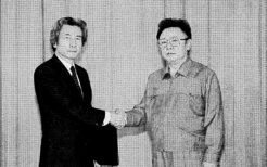 小泉純一郎氏と金正日氏