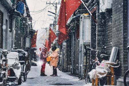 冬季五輪目前の中国・北京