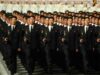北朝鮮の秘密警察が異例の登場 軍事パレードで行進