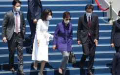 金建希夫人と朴槿恵元大統領