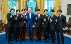 5月31日（日本時間6月1日）ホワイトハウスでバイデン大統領と会談したBTS