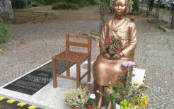 ベルリン・ミッテ区にある慰安婦像