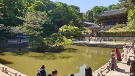 昌徳宮の後苑（秘苑）