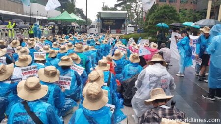 慰安婦支援団体の集会7月23日