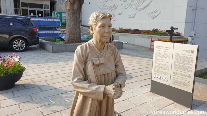 人権活動家として銅像まで建った元慰安婦