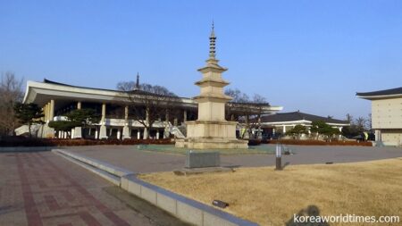 国立慶州博物館にある仏塔