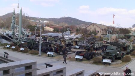 戦争博物館の野外展示場